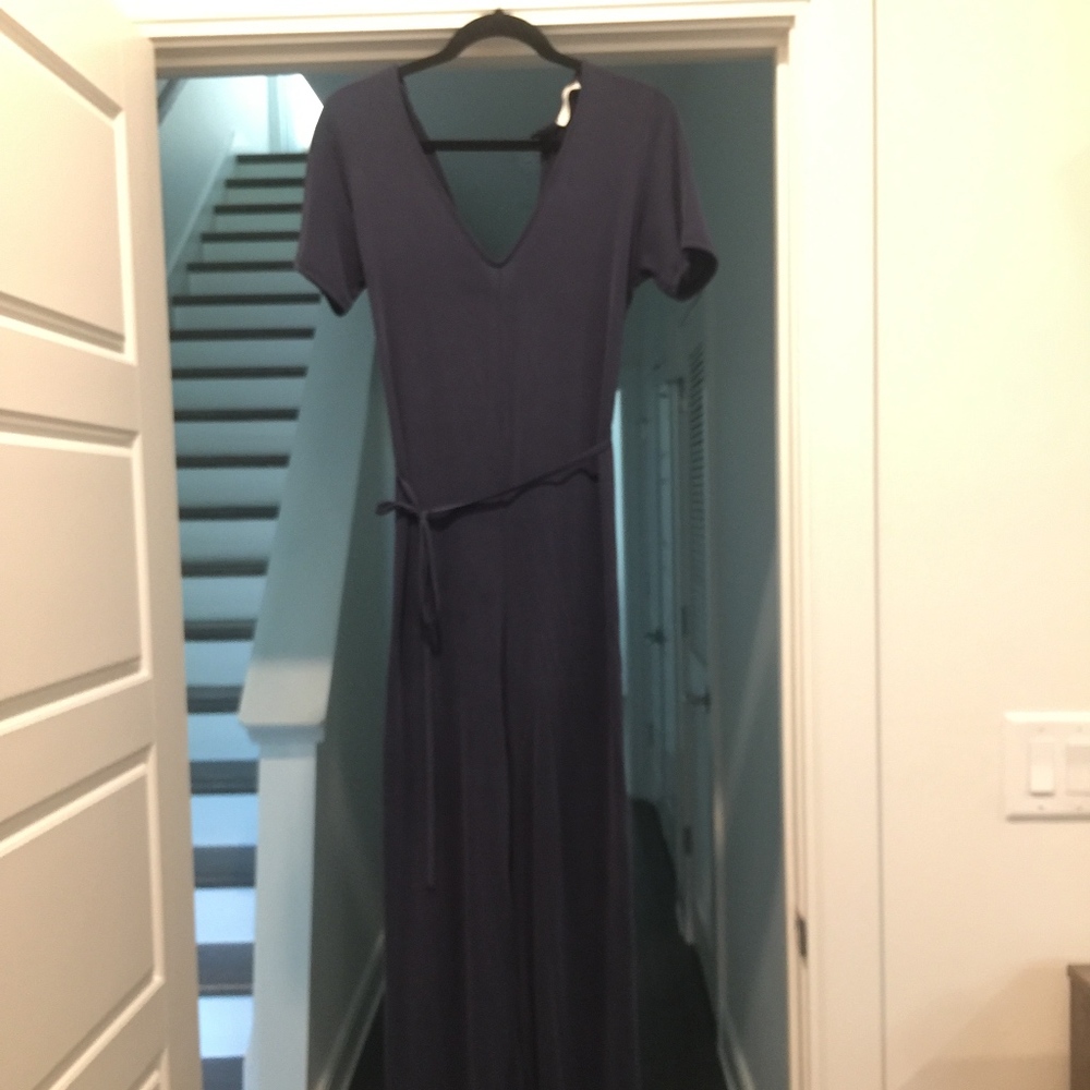 Navy Jumpsuit